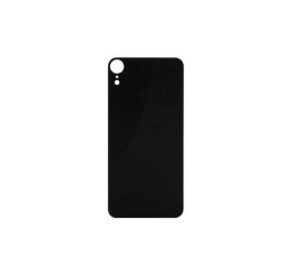 Задняя крышка (стекло) для iPhone XR (черный) легкая установка CE