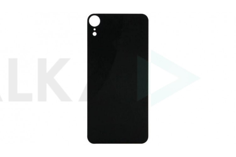 Заднее стекло крышка для iPhone XR (черный) легкая установка CE