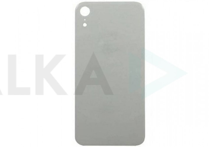 Задняя крышка (стекло) для iPhone XR (белый) легкая установка CE