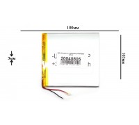 Универсальный аккумулятор 103x100x3 3.7V 6000mAh (03100100P)