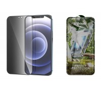 Защитное стекло дисплея iPhone 12 Pro MaX (6.7)  HOCO G10 HD tempered glass без упаковки (антистатик с черной рамкой)