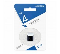 Флешка USB 2.0 Smartbuy 4 GB LARA Black (SB4GBLara-K)