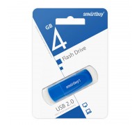 Флешка USB 2.0 SmartBuy 4 GB Scout Blue (SB004GB2SCB)