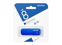 Флешка USB 2.0 SmartBuy 8GB CLUE Blue (SB8GBCLU-BU)