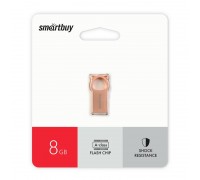 Флешка USB 2.0 Smartbuy 8GB MC5 Metal Kitty Pink (SB008GBMC5)