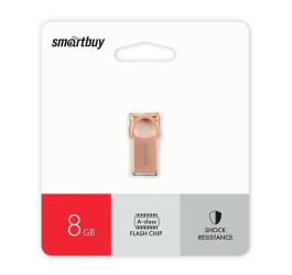 Флешка USB 2.0 Smartbuy 8GB MC5 Metal Kitty Pink (SB008GBMC5)