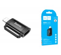 Переходник OTG HOCO UA31B (штекер Lightning - гнездо USB-C)