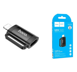 Переходник OTG HOCO UA31B (штекер Lightning - гнездо USB-C)