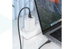 Кабель USB Type-C - USB Type-C HOCO X109 PD60W (белый) 1м силиконовый