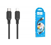 Кабель USB Type-C - Lightning HOCO X90 PD20W (черный) 1м