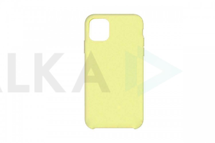 Чехол для iPhone 11 Pro (5.8) Silicone Case Soft Touch (лимонад)