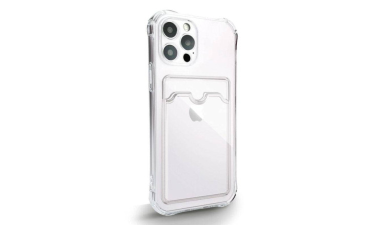 Чехол силиконовый для iPhone 14 Pro Max (6,7) с отделением под карту тонкий (прозрачный) Чехол силиконовый для iPhone 14 Pro Max (6,7) с отделением под карту тонкий (прозрачный)