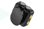 Микрофон магнитный беспроводной HOCO L17 петличный (iP/Type-C) (черный)