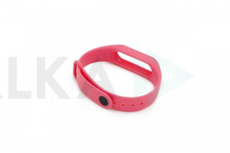 Ремешок силиконовый для XIAOMI MI Band 2 розовый