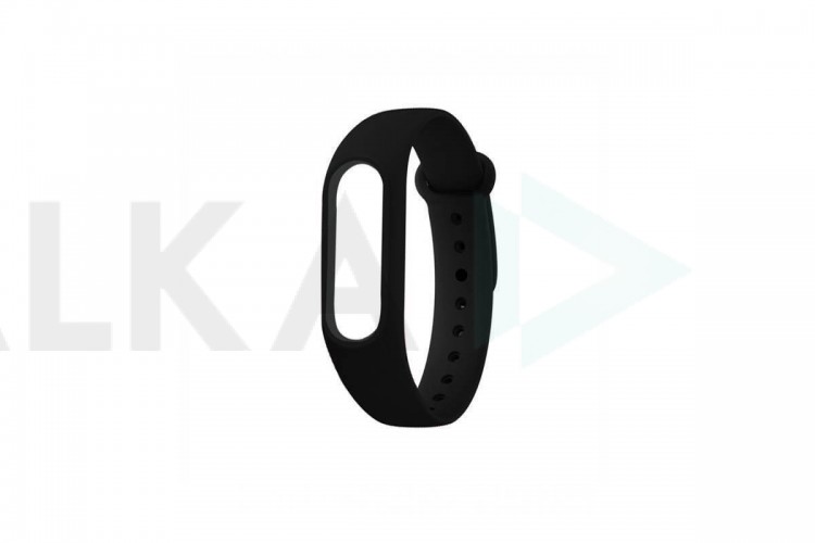 Ремешок силиконовый для XIAOMI MI Band 2 черный