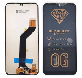 Дисплей для Tecno Spark GO (KC1) в сборе с тачскрином (черный)