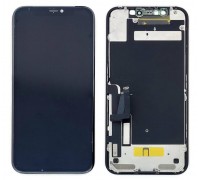 Дисплей для iPhone 11 (A2221) в сборе с тачскрином (переклейка) DTP