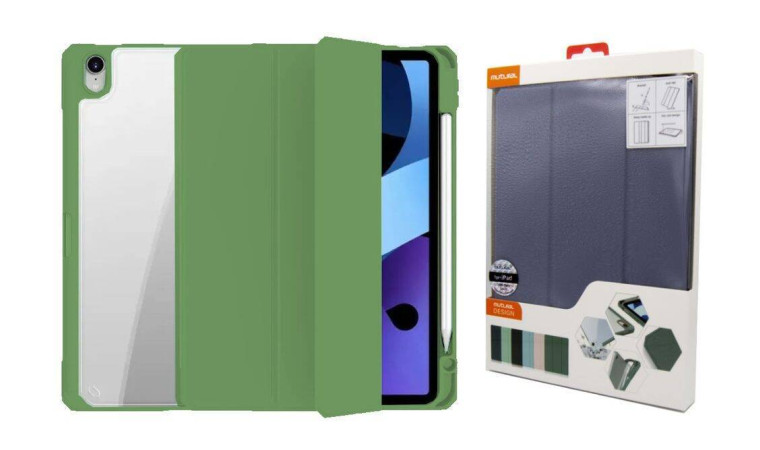 Чехол-книжка MUTURAL Smart Case для планшета iPad 10.2 - Pistachio