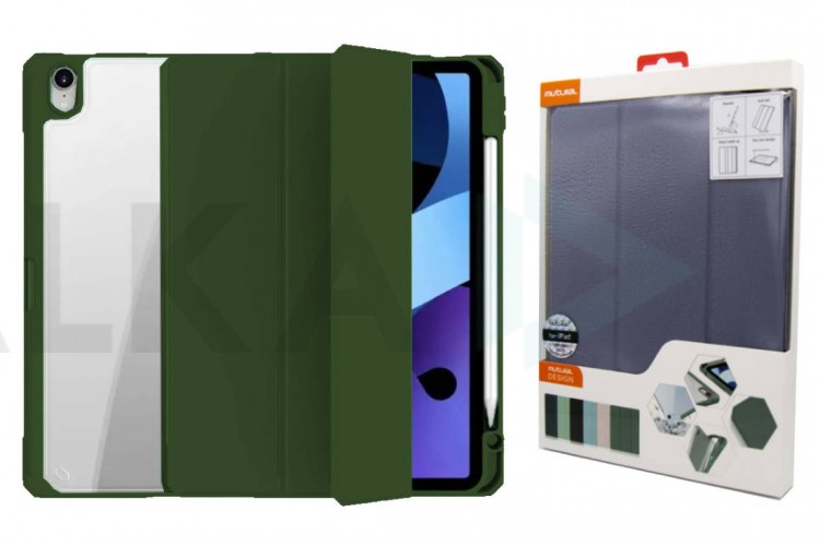 Чехол-книжка MUTURAL Smart Case для планшета iPad 10 - Dark green