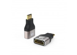 Переходник miniHDMI (папа) - HDMI (мама) V2.1