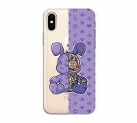 Чехол для iPhone X/XS рисунок в ассортименте