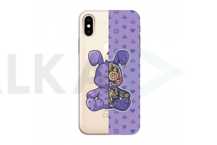 Чехол для iPhone X/XS рисунок в ассортименте