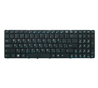 Клавиатура для ноутбука Asus K52, K53, G73, A52, G60 черная, с рамкой