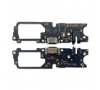 Шлейф для OPPO A52 (CPH2069) с разъемом зарядки + разъем гарнитуры (плата) org