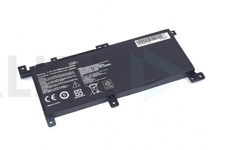 Аккумулятор C21N1509 для ноутбука Asus X556 7.6V 5000mAh