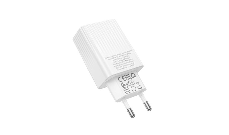 Сетевое зарядное устройство USB-C BOROFONE BAS73A Source PD20W (EU) черные Сетевое зарядное устройство USB-C BOROFONE BAS73A Source PD20W (EU) черные