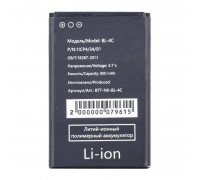 Аккумулятор BL-4C для Nokia 6100/ 1202/ 1661/ 2220S/ 2650/ 2690/ 5100/ 6101/ 6125 (FreePack)