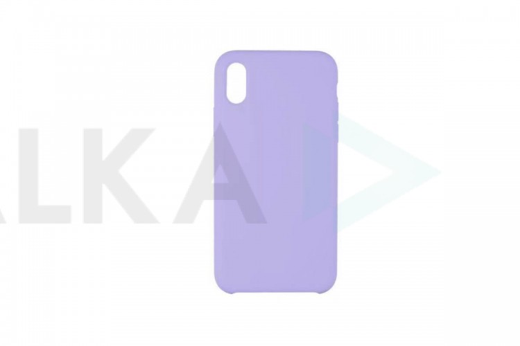Чехол для iPhone ХR Silicone Case Soft Touch (сиреневый) 41
