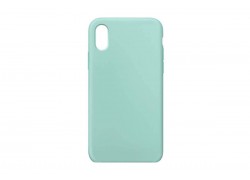 Чехол для iPhone ХR Silicone Case Soft Touch (мятный) 21