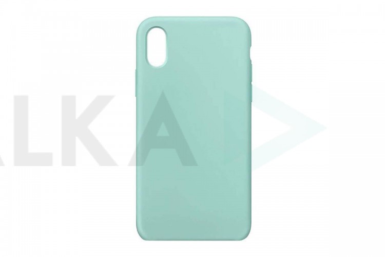 Чехол для iPhone ХR Silicone Case Soft Touch (мятный) 21