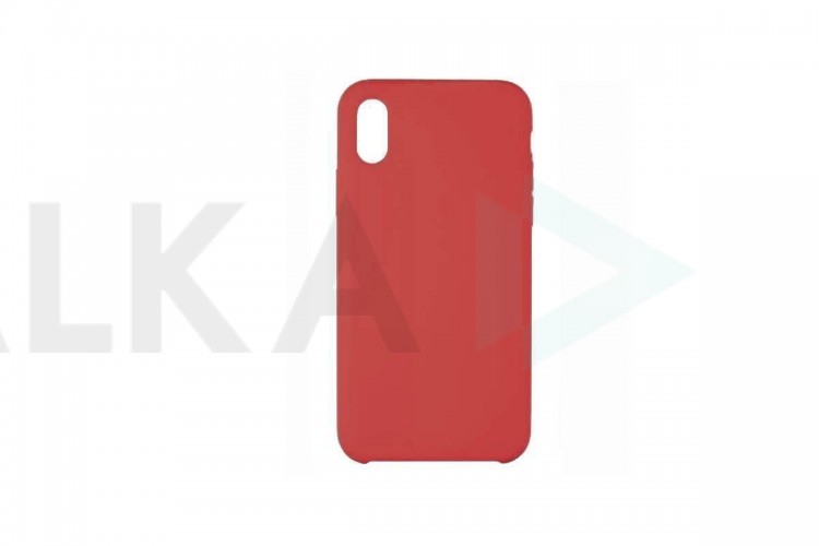 Чехол для iPhone ХR Silicone Case Soft Touch (ярко-красный) 14