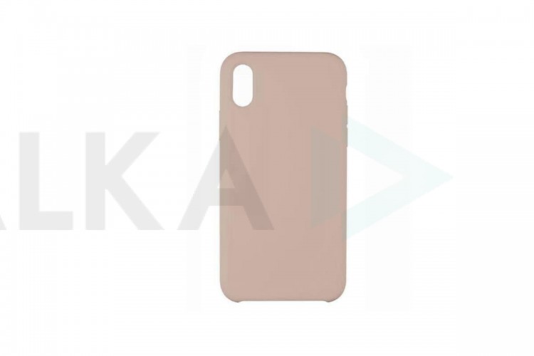 Чехол для iPhone ХR Silicone Case Soft Touch (розовый песок) 19
