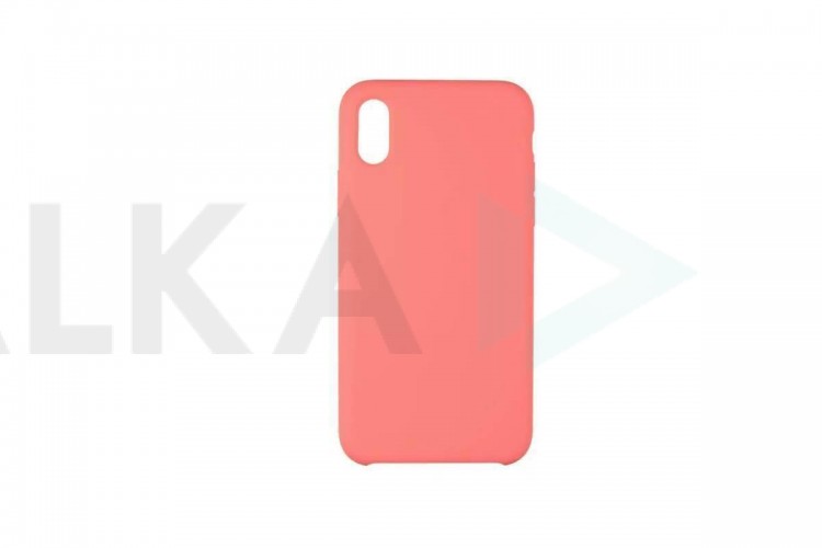 Чехол для iPhone ХS Max Silicone Case Soft Touch (оранжевый) 42