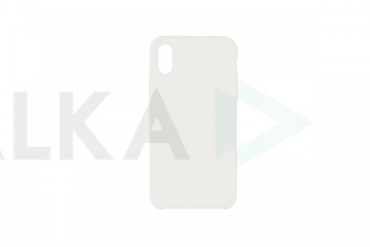 Чехол для iPhone ХS (5.8) Soft Touch (белый)