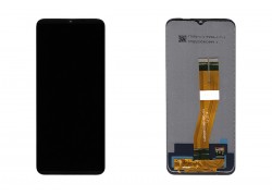 Дисплей для Samsung A025F Galaxy A02S в сборе с тачскрином USA-версия (черный) replica