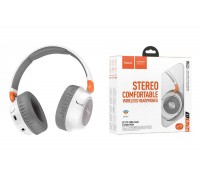 Наушники мониторные беспроводные HOCO W43 Adventure Bluetooth (белый)