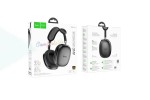 Наушники мониторные беспроводные HOCO W55 Plus Happiness ANC noise reduction (глубокий серый космос)