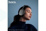 Наушники мониторные беспроводные HOCO W65 Plus Happy ANC (глубокий серый космос)