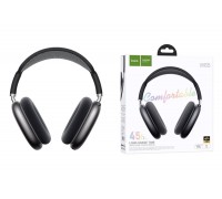 Наушники мониторные беспроводные HOCO W65 Happy (глубокий серый космос)