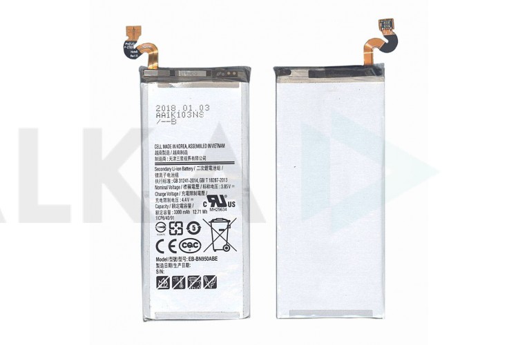 Аккумуляторная батарея EB-BN950ABE для Samsung Note 8 N950F (BT)