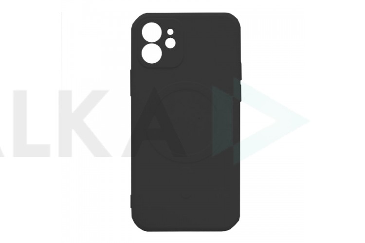 Чехол для iPhone 12 (5.4) MagSafe (черный)