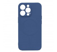 Чехол для iPhone 13 Pro Max (6,7) MagSafe (синий)