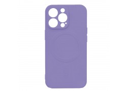 Чехол для iPhone 13 Pro Max (6,7) MagSafe лиловая