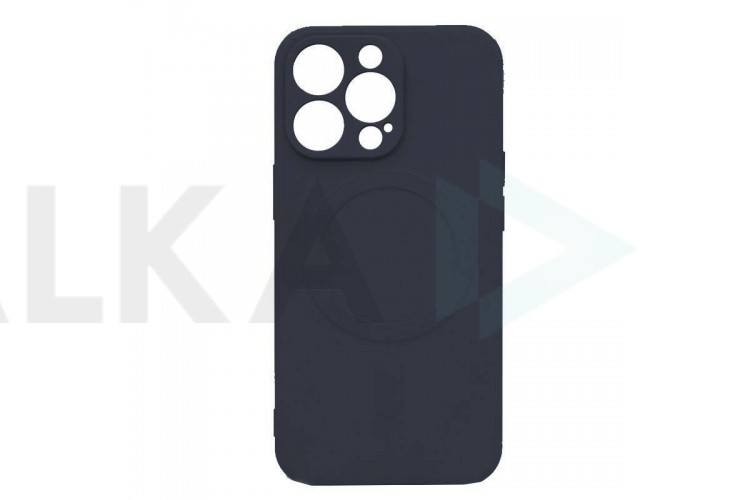 Чехол для iPhone 14 Pro Max (6.7) MagSafe (черный)