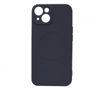 Чехол для iPhone 14 Plus (6.7) MagSafe (черный)