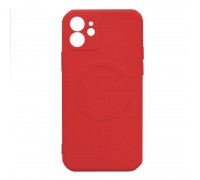 Чехол для iPhone 11 (6.1) MagSafe (красный)